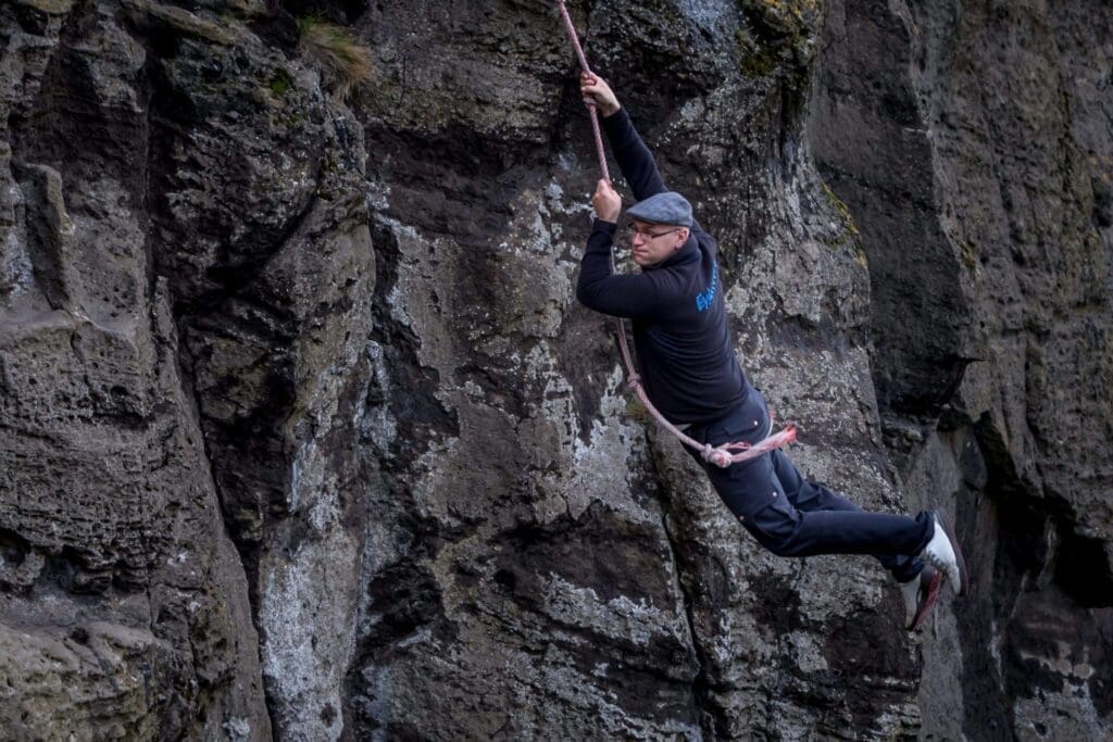 Sprangan in Westman Islands